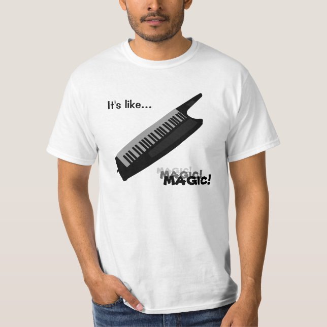 Camiseta T-shirt de Keytar (Frente)