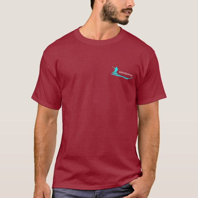 Camiseta T-shirt de Kiteboarding (Frente)