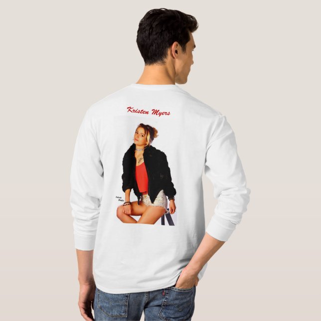 Camiseta T-shirt de Kristen Myers (Parte Traseira Completa)