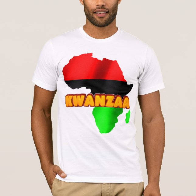 Camiseta T-shirt de Kwanzaa (Frente)