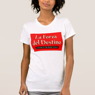Camiseta T-shirt de La Forza Del Destino