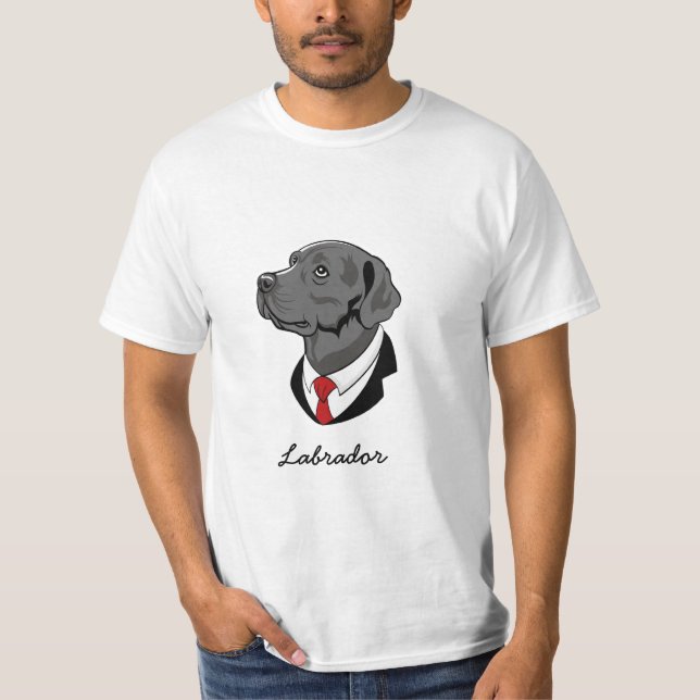 Camiseta T-shirt de Labrador (Frente)