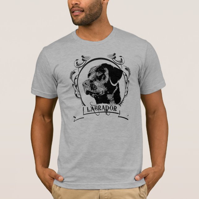 Camiseta T-shirt de Labrador (Frente)