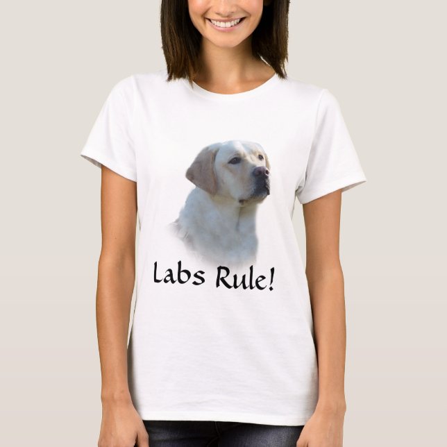 Camiseta T-shirt de labrador retriever (Frente)