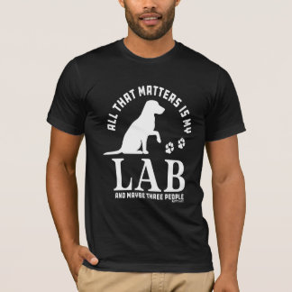 Camiseta T-shirt de labrador retriever