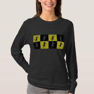 Camiseta T-Shirt de lagartixa branca