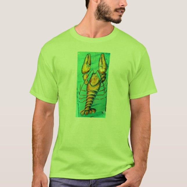 Camiseta t-shirt de lagosta (Frente)