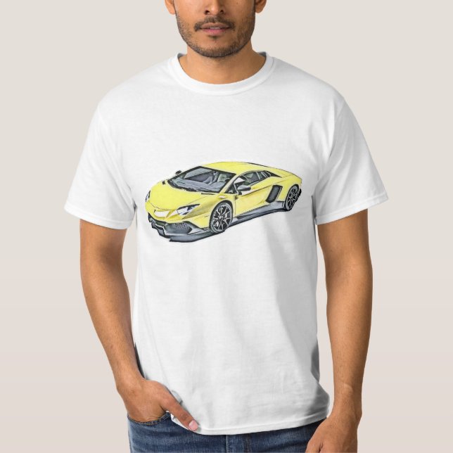 Camiseta T-shirt de Lamborgini Diablo (Frente)