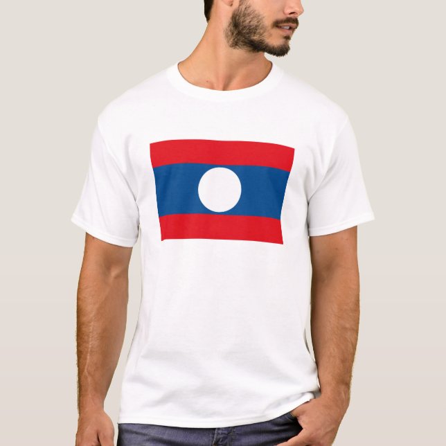 Camiseta T-shirt de Laos (Frente)