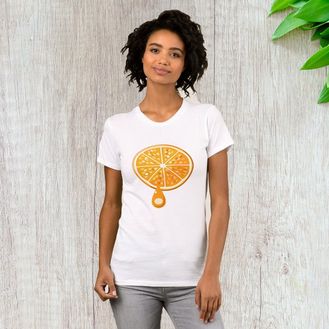 Camiseta T-Shirt de Laranja Fresco (Criador carregado)