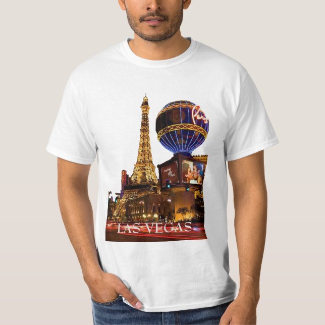 Camiseta t-shirt de Las Vegas Paris (Frente)