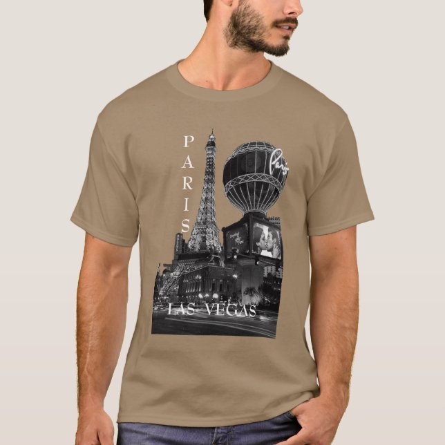 Camiseta t-shirt de Las Vegas Paris (Frente)