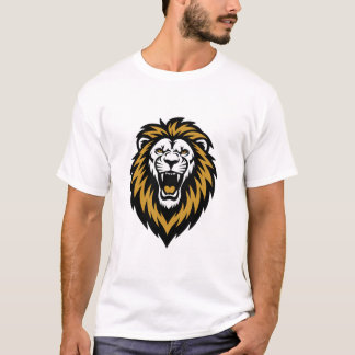 Camiseta t-shirt de leão