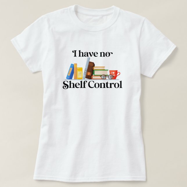 Camiseta T-Shirt de Leitura de Livro (Frente do Design)