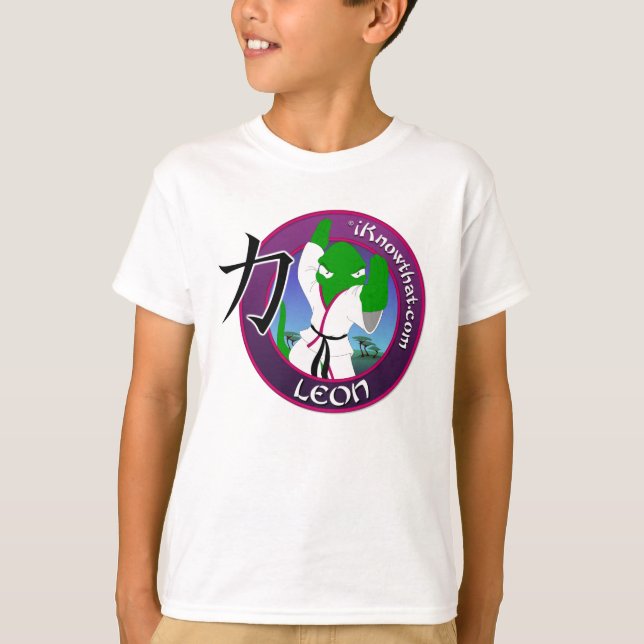 Camiseta T-shirt de Leon do Dojo (Frente)