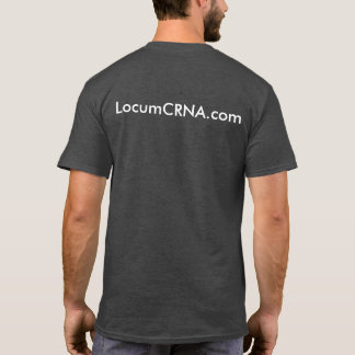 Camiseta t-shirt de LocumCRNA.com