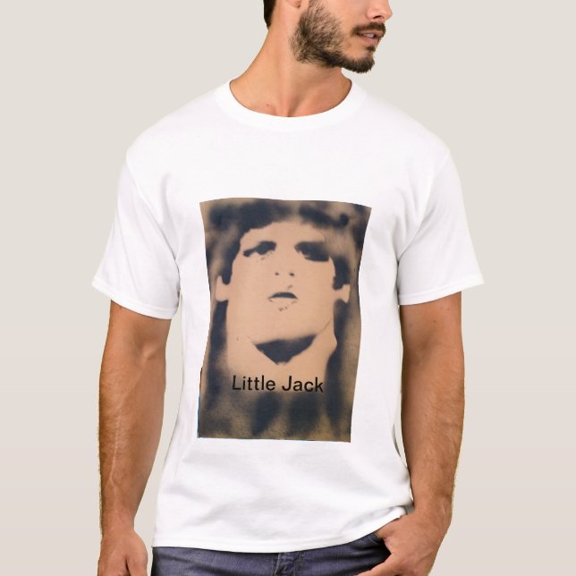 Camiseta T-shirt de Lou Reed projetado por Jack pequeno (Frente)