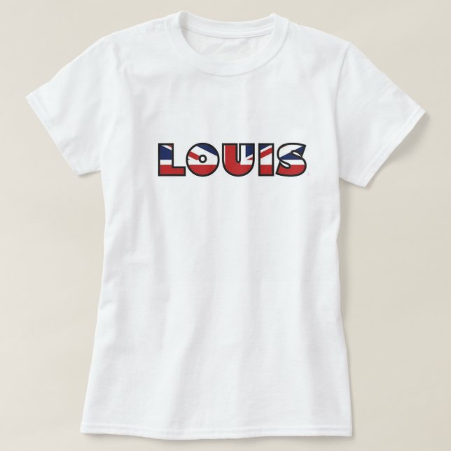 Camiseta T-shirt de Louis Tomlinson (Frente do Design)