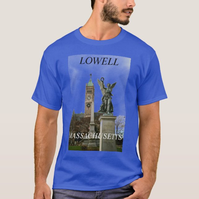 CAMISETA T-SHIRT DE LOWELL MASSACHUSETTS (Frente)