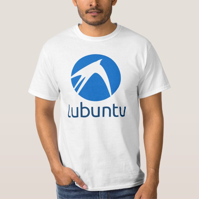 Camiseta T-shirt de Lubuntu Linux (Frente)