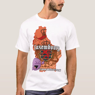 Camiseta t-shirt de Luxembourg do lol (luz)
