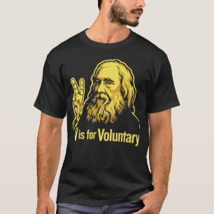 Camiseta T-shirt de Lysander Spooner Voluntaryism