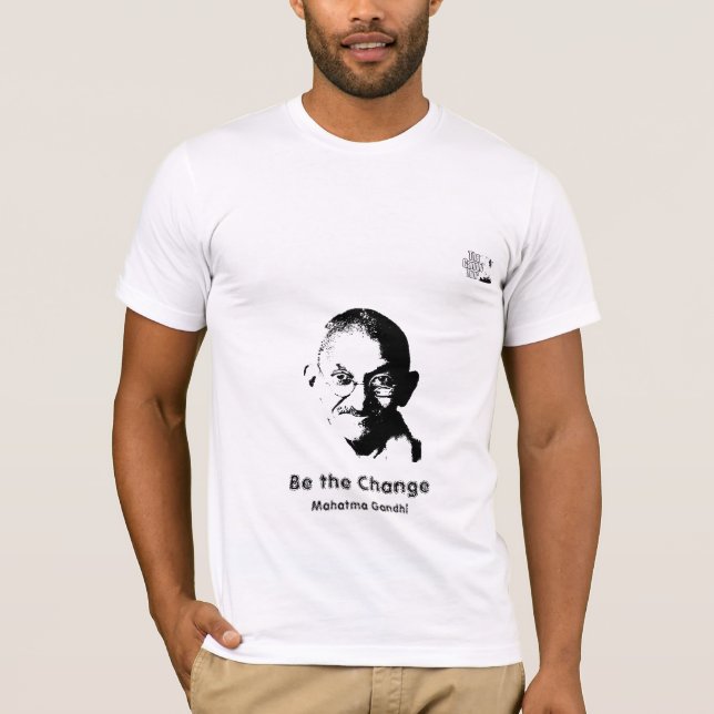 Camiseta T-shirt de Mahatma Gandhi - II (Frente)