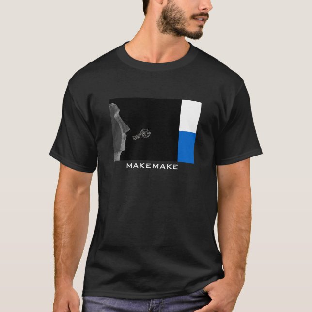 Camiseta T-shirt de Makemake (Frente)