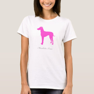 Camiseta T-shirt de Manchester Terrier (versão natural