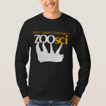 T-Shirt de manga comprida da WLU Zoo Science
