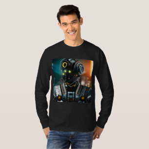 Camiseta T-shirt de manga preta de 3 homens