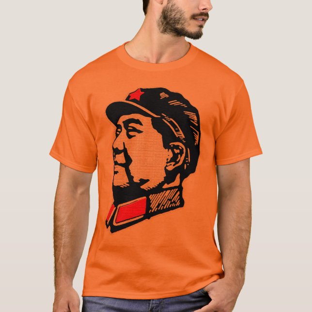 Camiseta T-shirt de Mao do presidente (Frente)