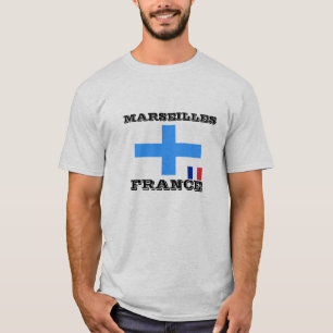 Camiseta T-shirt de Marselha, France