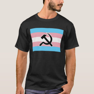 Camiseta T-Shirt de Martelo de Orgulho Trans e Doença