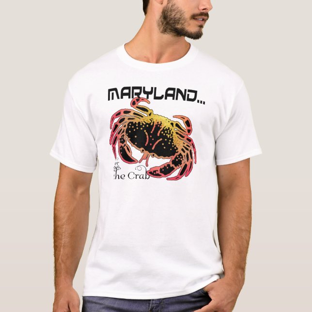 Camiseta T-shirt de Maryland (Frente)