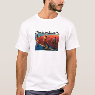 Camiseta T-shirt de Massachusetts (arando)