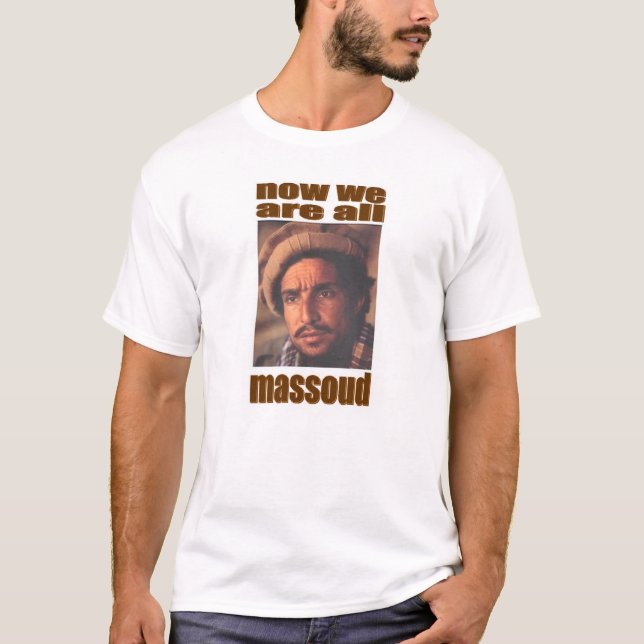 Camiseta T-shirt de Massoud (Frente)