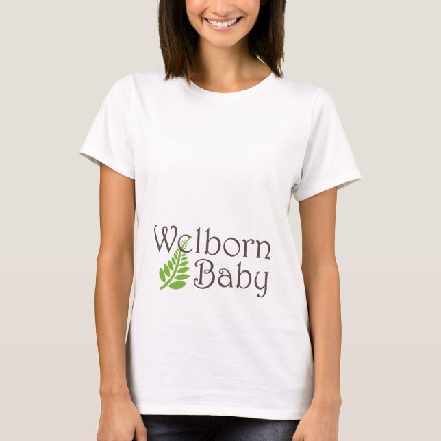 Camiseta T-Shirt de Maternidade Infantil (Frente)