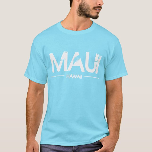 Camiseta T-shirt de Maui, Havaí (Frente)