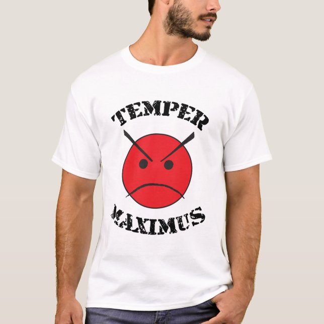 Camiseta T-shirt de Maximus da têmpera (Frente)