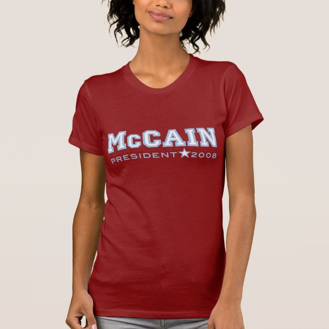 Camiseta T-shirt de McCAIN (Frente)
