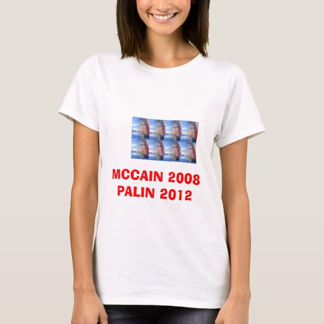 Camiseta T-shirt de McCain Palin (Frente)