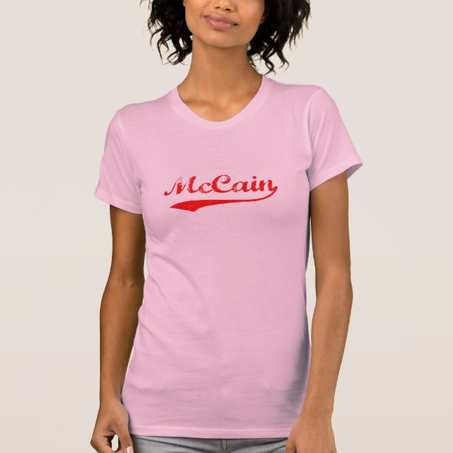Camiseta T-shirt de McCain/t-shirt de John McCain (Frente)