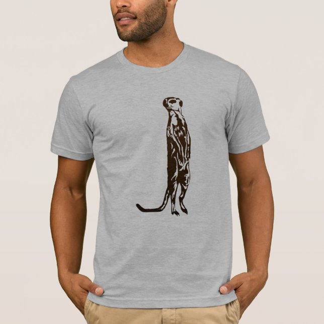 Camiseta T-shirt de Meerkat (Frente)