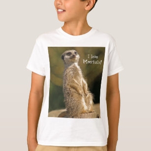 Camiseta T-shirt de Meerkats do amor