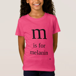 Camiseta t-shirt de melanina