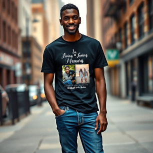 Camiseta T-Shirt de Memória Vivendo e Amando
