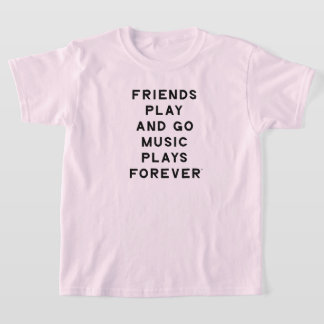 Camiseta T-Shirt de Meninas e Amigos