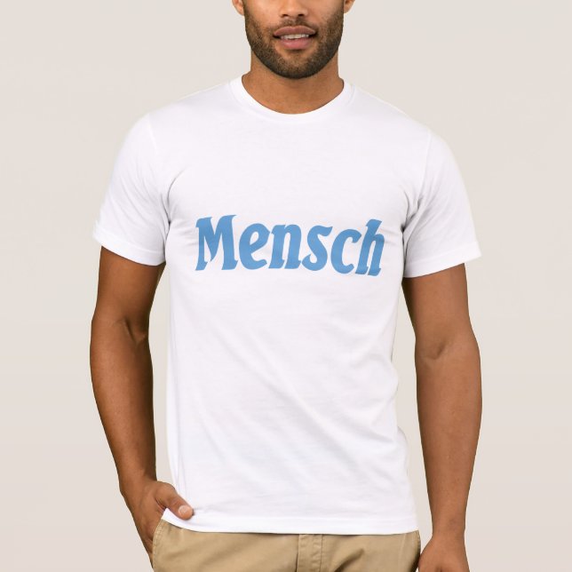 Camiseta T-shirt de Mensch (Frente)
