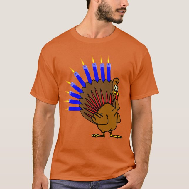 Camiseta T-shirt de Menurkey Menorah Turquia (Frente)